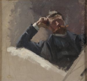 The Artist Georg Pauli. Study The Artist Georg Pauli. Study