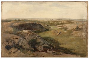Kuperat landskap. Studie Kuperat landskap. Studie