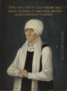 Margareta Luther (dod 1531) by Lucas Cranach the Elder
