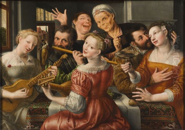 A Merry Company - view 1