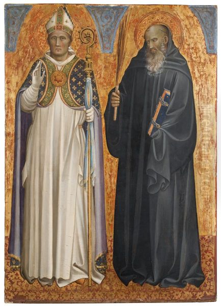 St Benedict and Bishop Donatus - view 1