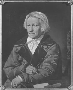 Den danske bildhuggaren Bertel Thorvaldsen by Christian Albrecht Jensen