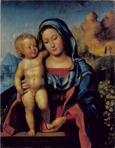 Madonna And Child by Giovanni Francesco Caroto
