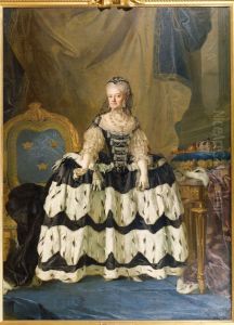 Ankedrottning Lovisa Ulrika by Lorens Pasch the Younger