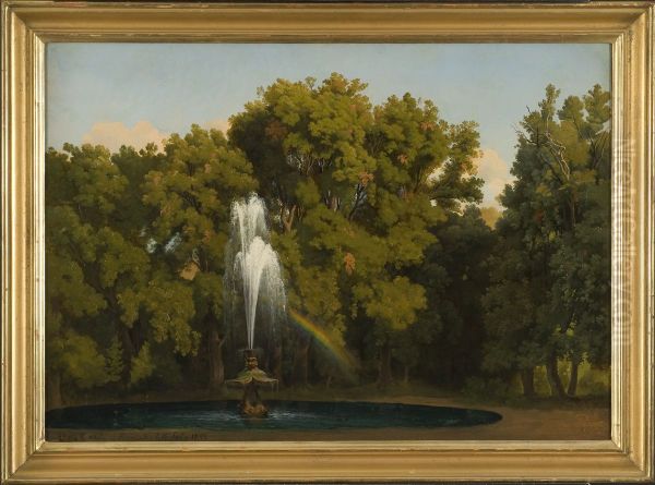 Parkinterior, Frascati. Studie - view 1
