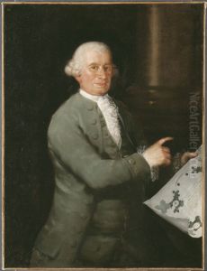 Arkitekten Ventura Rodriguez (1717-1785) by Francisco Goya Fuendetodos