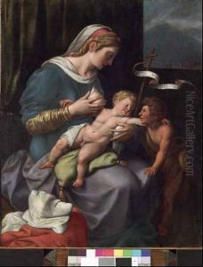 Madonna Con Il Bambino E San Giovannino