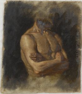 Aktstudie by Gustaf Cederstrom