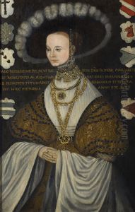 Margareta Eriksdotter, Sister of Gustav Vasa by Master Hillebrandt
