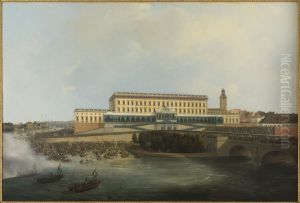The Acclamation of King Carl XIV Johan of Sweden in 1818