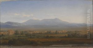 View from the Albano Mountains. Study