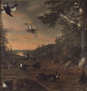 Orrspel. Motstycke till Drh 646 Tjaderlek by David Klocker Ehrenstrahl