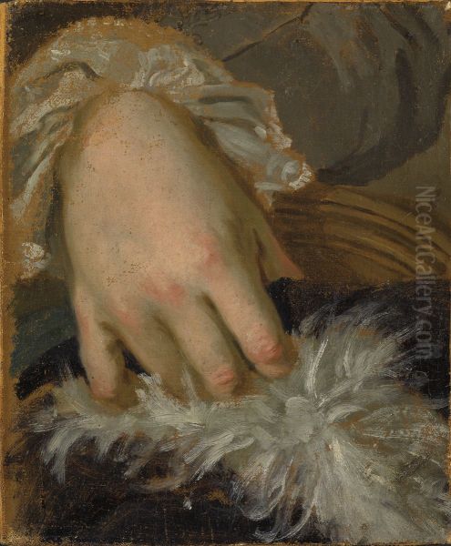 Studie av en hand - view 1