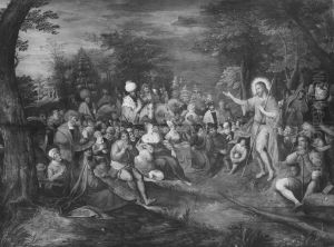 St John the Baptist Preaching by Frans Francken the Younger