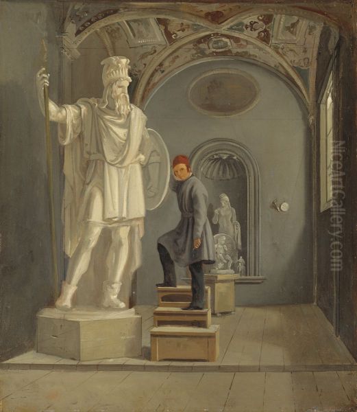 The Sculptor Fogelberg's Studio in Rome - view 1