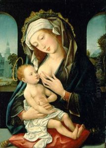 Madonna and Child by Aelbrecht Bouts