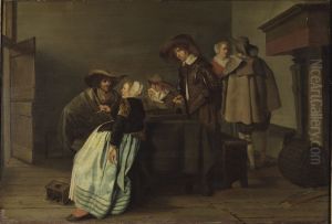 A Conversation by Pieter Codde