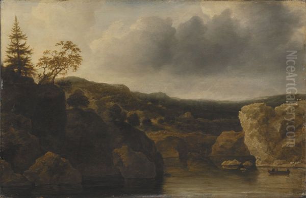 Shore with Steep Cliffs - view 1