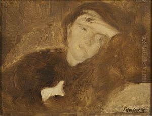 Portrait of a Lady. Study by Eugene Carriere