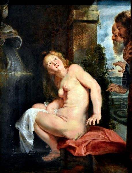 Susanna and the Elders - view 1