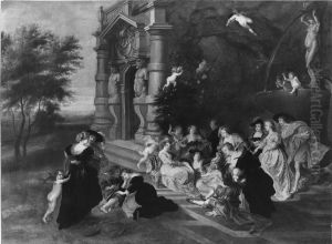 Lustgarden by (studio of) Rubens, Peter Paul