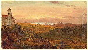 Cathedral, Chillo, Ecuador by Frederic Edwin Church