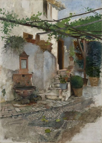 Farm Interior from the South of Spain - view 1