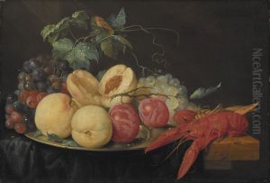 Still Life with Fruit and Boiled Crayfish