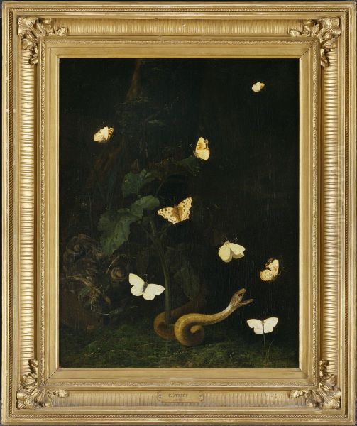 Herbs, Butterflies and a Serpent - view 1