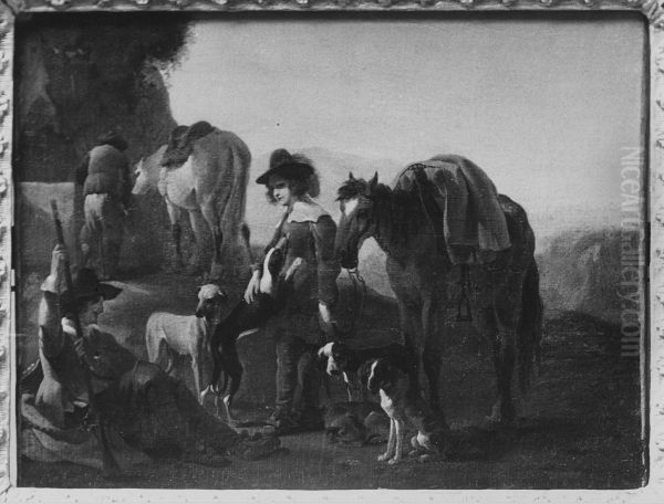 Hunters Resting - view 1