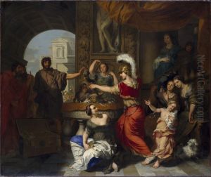 Akilles igenkand av Odysseus vid Lykomedes hov