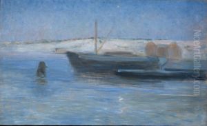 Gamla pramar vid inloppet till Stockholm by Karl Nordstrom