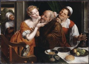 The Ill-matched Pair by Jan Matsys