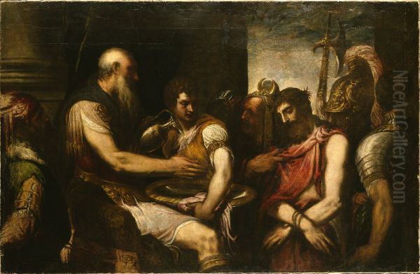 Christ before Pilate - view 1
