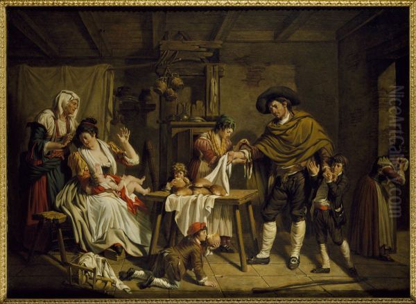 The Self-sacrifice of a father - view 1