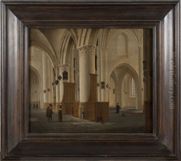 Interior of St Bavo in Haarlem - view 1