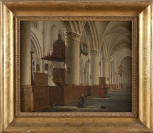 Interior of St Bavo in Haarlem
