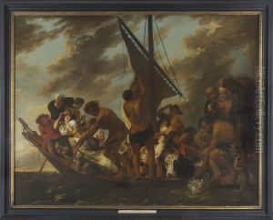 St Peter Finding the Tribute Money in the Mouth of the Fish by Jacob Jordaens