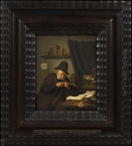 Lawyer at his Desk by Adriaen van Ostade
