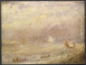Utsikt fran Deal by J. M. W. Turner