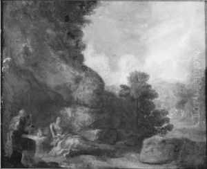 Landskap by Balthasar Lauwers
