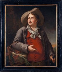 Portrait of the Actor Joseph Sauze Desguillon (1750--1822) by Carl Frederik von Breda