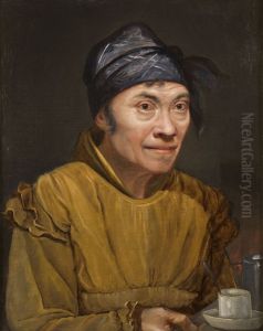 Portrait of Signora Vincensa by Olof Johan Sodermark