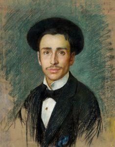 Ritratto Dello Scultore Edoardo Rubino