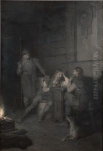 Frithiof spelar schack (ur Frithiofs saga) Frithiof spelar schack (ur Frithiofs saga)
