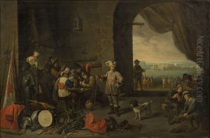 Guards of a Camp by David Teniers the Younger