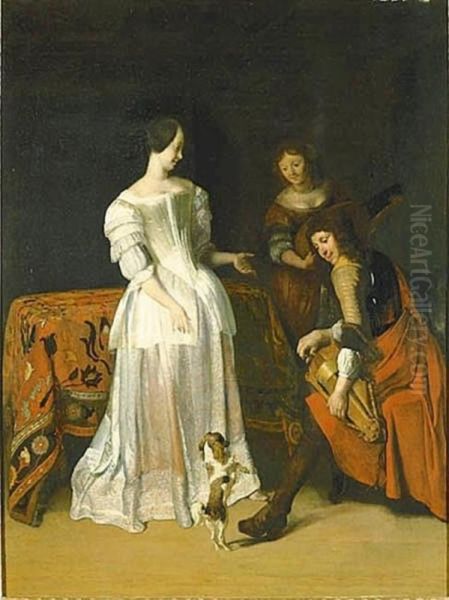 Company with Dancing Dog - view 1