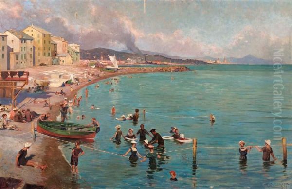Giornata Di Bel Tempo A Pegli - 1906 - view 1