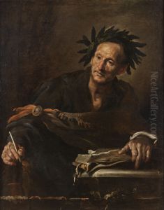 A Poet from Antiquity by Domenico Fetti