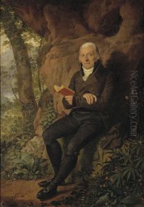 Portratt av Friedrich von Matthisson (1761-1831) by Ferdinand Hartmann